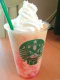 スター○ックス風ピーチフラペチーノ