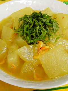 きりっと冷やして 冬瓜煮物 カレー風味-レシピのメイン写真