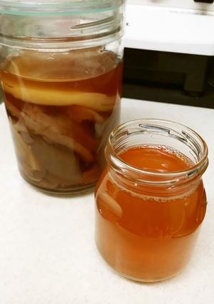 紅茶キノコ自家製お酢♪コンブチャビネガー-レシピのメイン写真