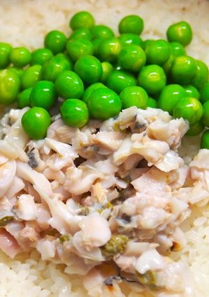 子供も喜ぶ 蛤とグリーンピースのご飯-レシピのメイン写真