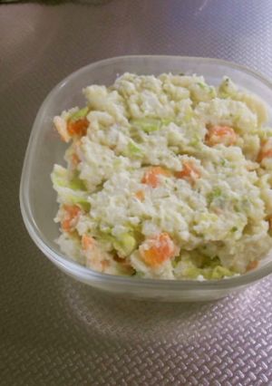 バジル風味ポテトサラダ-レシピのメイン写真