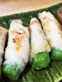 さっぱり オクラの肉巻き-レシピのメイン写真