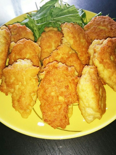 高野豆腐と鶏ひき肉のチキンナゲット♪-レシピのメイン写真