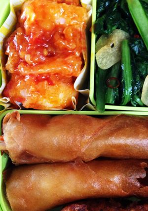 小松菜のにんにく塩炒め物-レシピのメイン写真