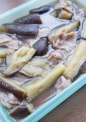 なすと豚バラ肉のさっぱりしょうが煮-レシピのメイン写真