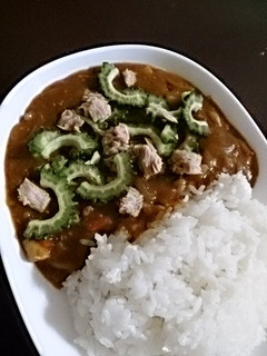 シーチキンLを使ったゴーヤトマト夏カレー-レシピのメイン写真