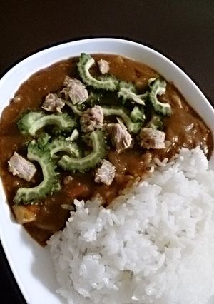 シーチキンＬを使ったゴーヤトマト夏カレー-レシピのメイン写真