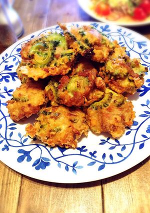 食べやすい！ゴーヤと豚肉のカリッと揚げ-レシピのメイン写真
