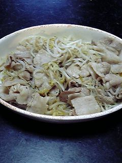 豚肉もやし炒め ~簡単おつまみ~-レシピのメイン写真