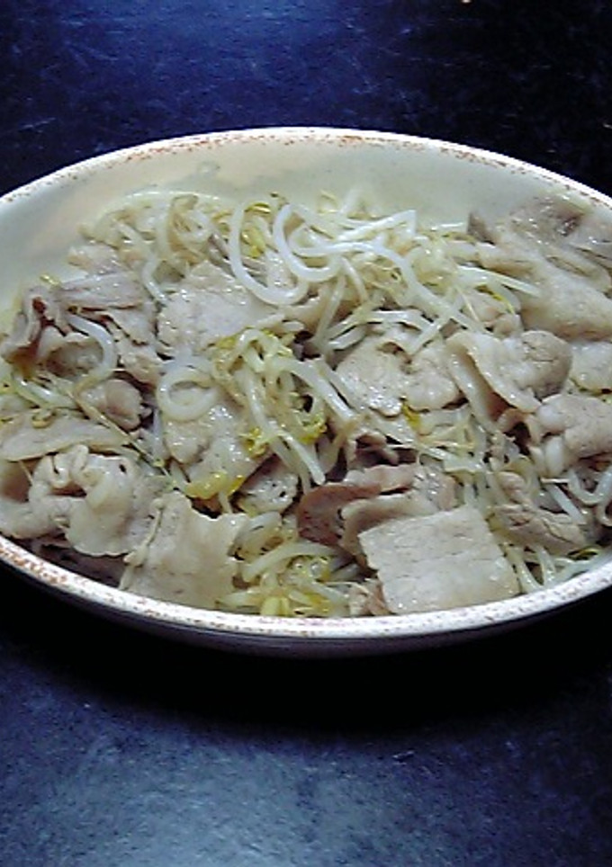 豚肉もやし炒め ～簡単おつまみ～-レシピのメイン写真