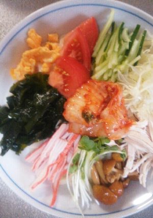 具だくさんサラダうどん-レシピのメイン写真