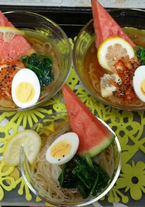 暑い日には～冷麺 Day～-レシピのメイン写真