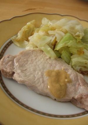 キャベツ大量消費ポークとキャベツの蒸し煮-レシピのメイン写真