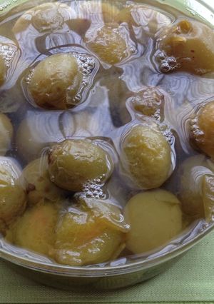 甘さ控えめ青梅のシロップ煮-レシピのメイン写真