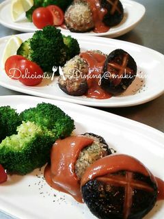 椎茸の肉詰め★-レシピのメイン写真