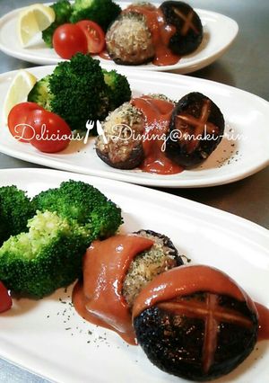 椎茸の肉詰め★-レシピのメイン写真