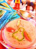 簡単♪冷静スープ◆すりおろしガスパチョ