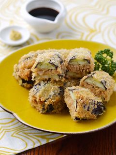 なすのシーチキンはさみ揚げ-レシピのメイン写真