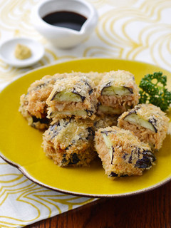 なすのシーチキンはさみ揚げ-レシピのメイン写真