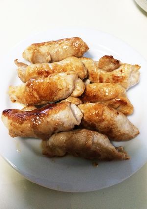 チーズ肉巻き★ドレッシングを使って-レシピのメイン写真