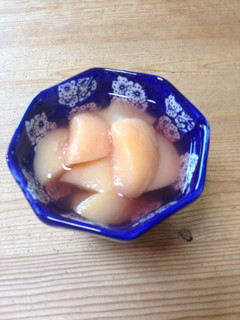 桃のコンポート(ワイン煮)-レシピのメイン写真