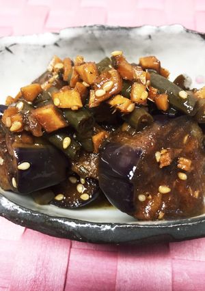夏野菜ナス.ズッキーニ.ピーマンの煮浸し-レシピのメイン写真