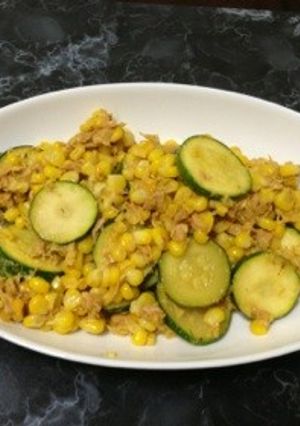 ズッキーニのカレーマヨ炒め-レシピのメイン写真