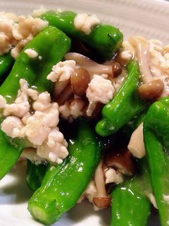 ししとうの中華風そぼろ煮込み-レシピのメイン写真