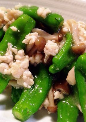 ししとうの中華風そぼろ煮込み-レシピのメイン写真