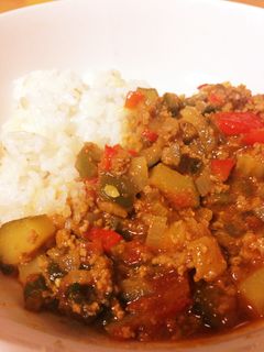 野菜たっぷり!絶品キーマカレー-レシピのメイン写真