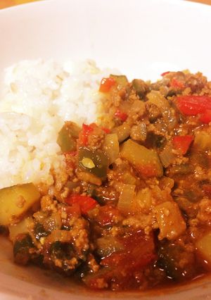 野菜たっぷり！絶品キーマカレー-レシピのメイン写真