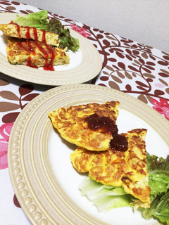 切り干し大根たっぷり!具だくさん玉子焼き-レシピのメイン写真