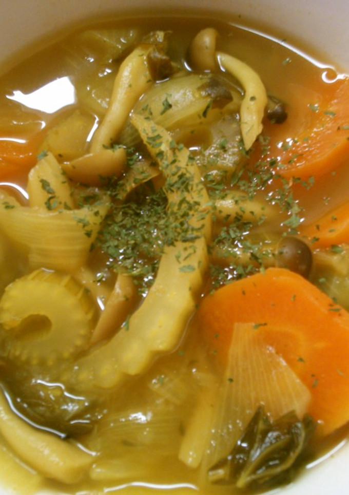 簡単！ セロリと 野菜の カレースープ♪-レシピのメイン写真