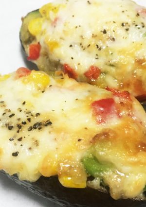 シーチキンサラダのアボカドオーブン焼き-レシピのメイン写真
