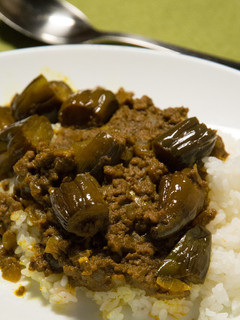 ひもなすのキーマカレー-レシピのメイン写真