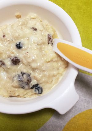 離乳食にも♡オートミールのホットシリアル-レシピのメイン写真