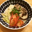 トマトときのこの洋風すき焼き煮