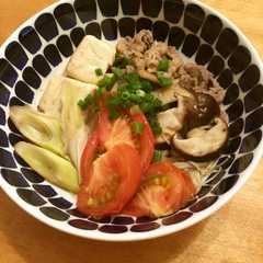 รูปของ トマトときのこの洋風すき焼き煮