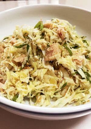 キャベツとツナの塩レモンサラダ-レシピのメイン写真