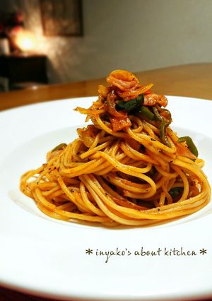 ケチャップスパゲティナポリタン-レシピのメイン写真
