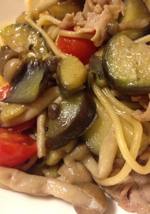 夏野菜パスタ-レシピのメイン写真