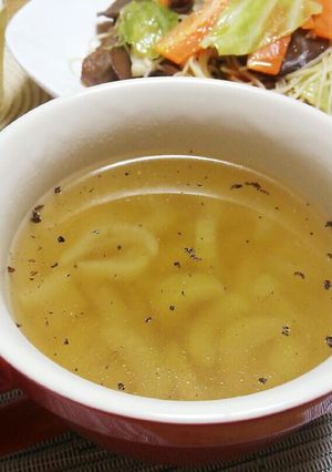 食欲ない日のニンニクスープ-レシピのメイン写真