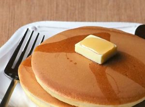 ふわふわ、喫茶店のホットケーキ。-レシピのメイン写真