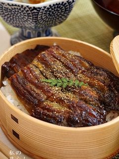 茄子のかば焼き風丼-レシピのメイン写真