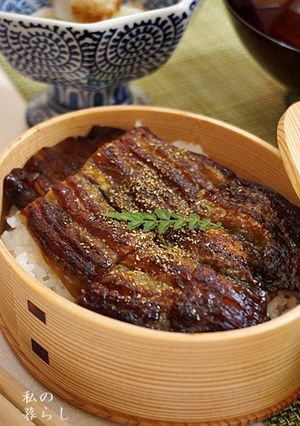茄子のかば焼き風丼-レシピのメイン写真