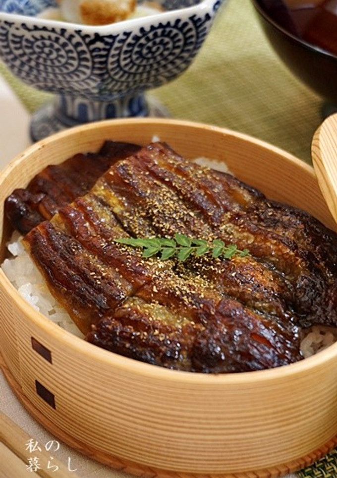 茄子のかば焼き風丼-レシピのメイン写真