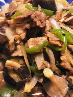 簡単!豚こまと茄子の中華風?甘味炒め-レシピのメイン写真