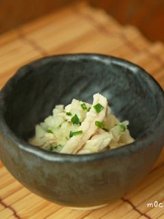 ササッとおつまみ☆ゆで鶏の薬味あえ-レシピのメイン写真