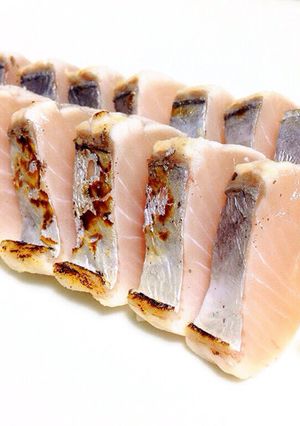 鰆の焼き霜造り-レシピのメイン写真