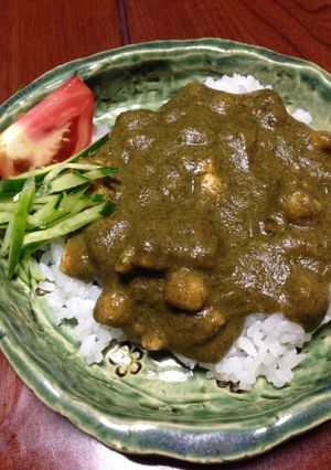 野菜嫌いシリーズ⑩グリーンカレー-レシピのメイン写真